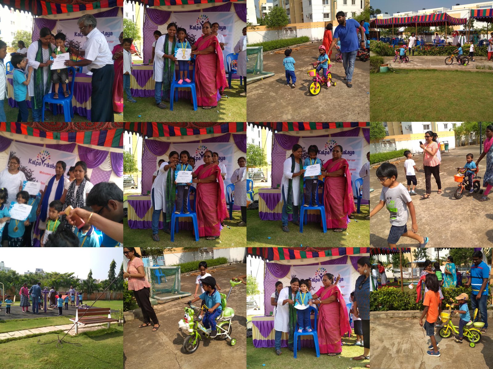 Annual Sports Day - Team Games & Parachute